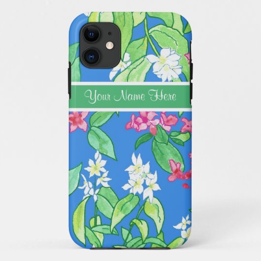 春花Weigela、フィラデルフィアの青 Case-Mate iPhoneケース (裏面)