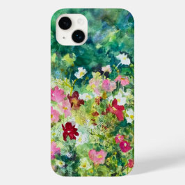 春芸術水彩花模様 Case-Mate iPhone 14 PLUSケース