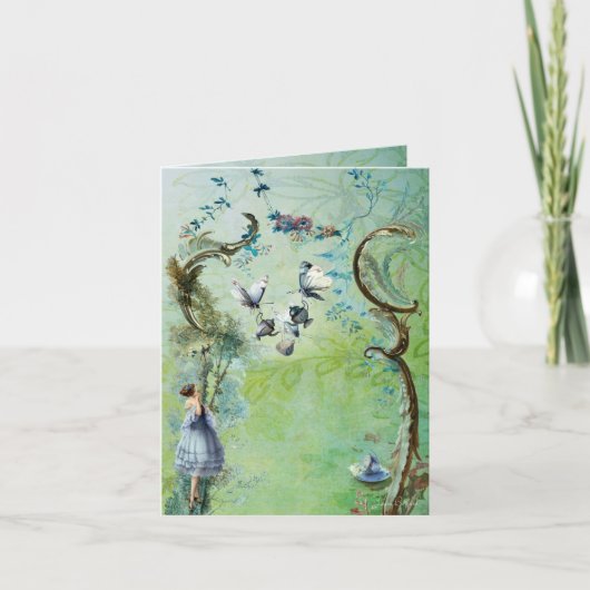 春茶 招待状 (正面)