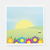 春草地 スタンダードランチョンナプキン (正面)