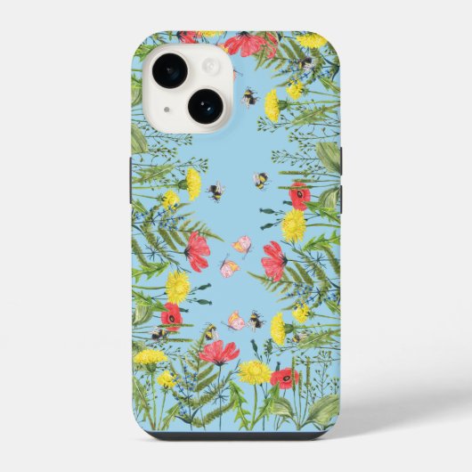 春草地 iPhoneケース (裏面)
