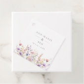 春薄紫結婚ワイルドフラワー フェイバータグ (インサイチュ)