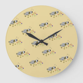 春蜂 ラージ壁時計
