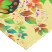 春蝶カラフル自然 テーブルクロス (アングル)