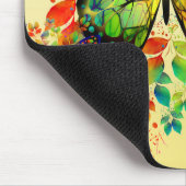 春蝶カラフル自然 マウスパッド (コーナー)