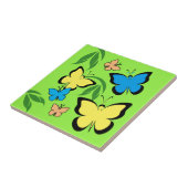 春蝶パターン タイル (側面)