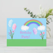 春蝶パーティの招待状 招待状 (スタンド正面)