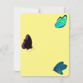 春蝶フラットノートカード ノートカード (裏面)
