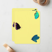 春蝶フラットノートカード ノートカード (正面/裏面インサイチュ)