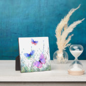 春蝶飛んでいる自然プラーク フォトプラーク (インサイチュ)