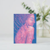 春覚醒ドライアドファンタジーガールマジカルフォレスト ポストカード (スタンド正面)