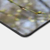 春覚醒、ワイルドさくらんぼ開花カード デスクマット (コーナー)