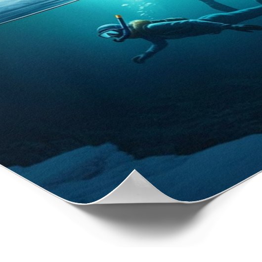 春解凍を待つ ポスター (角)