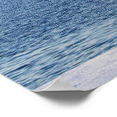 春解凍蒸気船波止場 ポスター (角)