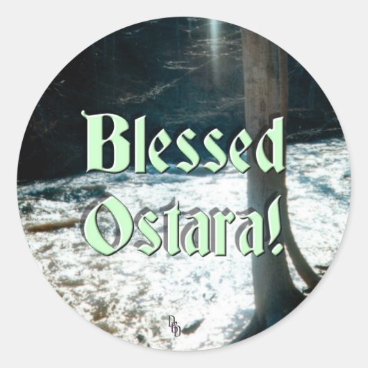 春解凍 ラウンドシール (正面)