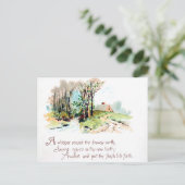 春詩 ポストカード (スタンド正面)