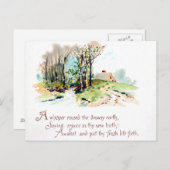 春詩 ポストカード (正面/裏面)