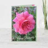 春誕生日カード カード (正面)