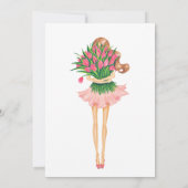 春誕生日日付の保存 セーブザデート (裏面)