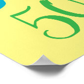 春販売の看板、50%オフ販売の看板、小売 ポスター (角)