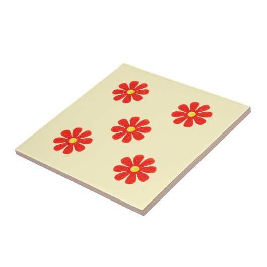 春赤花 タイル (側面)