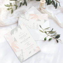 春赤面セージ抽象芸術招待状