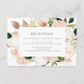 春赤面フローラ結婚披露宴 エンクロージャーカード (正面)