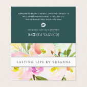 春赤面リッププロダクトディストリビューターのヒントとトリック 名刺 (外部フラット)