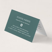 春赤面リッププロダクトディストリビューターのヒントとトリック 名刺 (裏面)