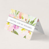 春赤面リッププロダクトディストリビューターのヒントとトリック 名刺 (正面)