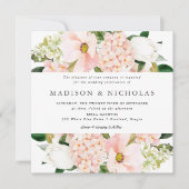 春赤面結婚フローラスクエア 招待状 (正面)