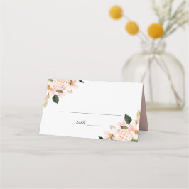 春赤面結婚フローラ プレイスカード