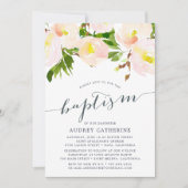 春赤面 |バプテスマ招待状 招待状 (正面)