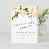 春赤面 |ブリデスメイドブランチ招待状 招待状 (スタンド正面)