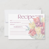 春赤黄色チューリップレシピ (正面)