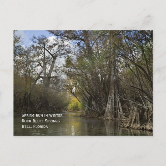 春走入り冬はがき ポストカード (正面)