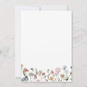 春野生の花と結婚蝶の救ザ セーブザデート (裏面)