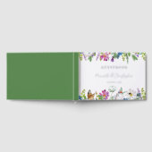 春野結婚花実在箔 ゲストブック (全面)