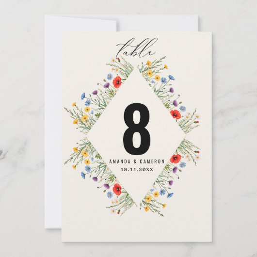 春野結婚花牧草地表番号 (裏面)