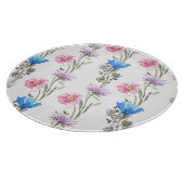 春野花：水彩植物模様。 カッティングボード (角)