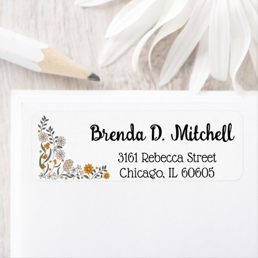 春野草 ラベル (インサイチュ)