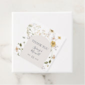 春野草 |白お礼メッセージカード フェイバータグ (インサイチュ)