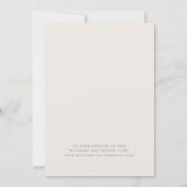 春野草 |赤面の準備のお知らせ 招待状 (裏面)