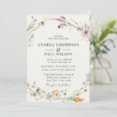春野草 | Boho Chic 結婚's 招待状 (スタンド正面)