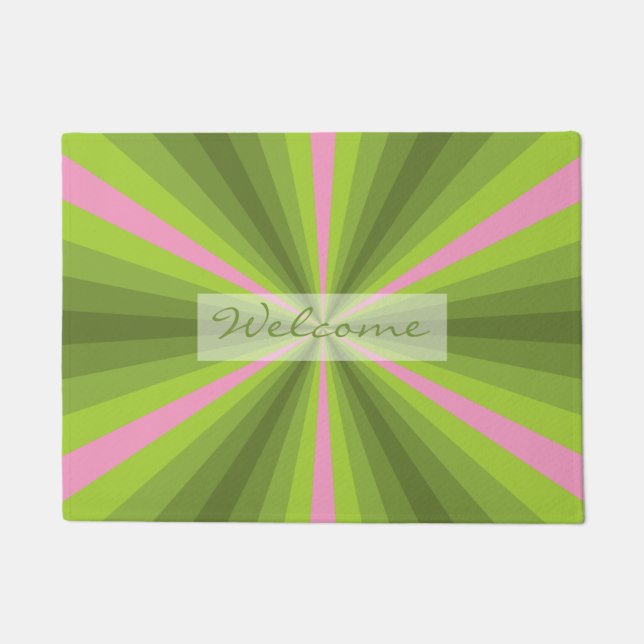 春錯覚フォーマット ドアマット (正面)