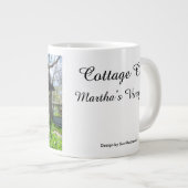 春開花インコテージシティ – マーサズヴィネヤード ジャンボコーヒーマグカップ (正面右)