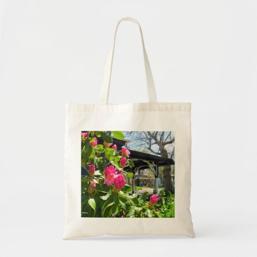 春開花インコテージシティ – マーサズヴィネヤード トートバッグ (正面)