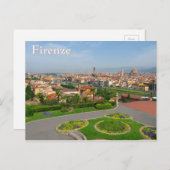 春開花インフローレンス ポストカード (正面/裏面)