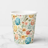 春開花イースター1 紙コップ (正面)