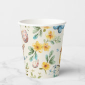 春開花イースター2 紙コップ (正面)